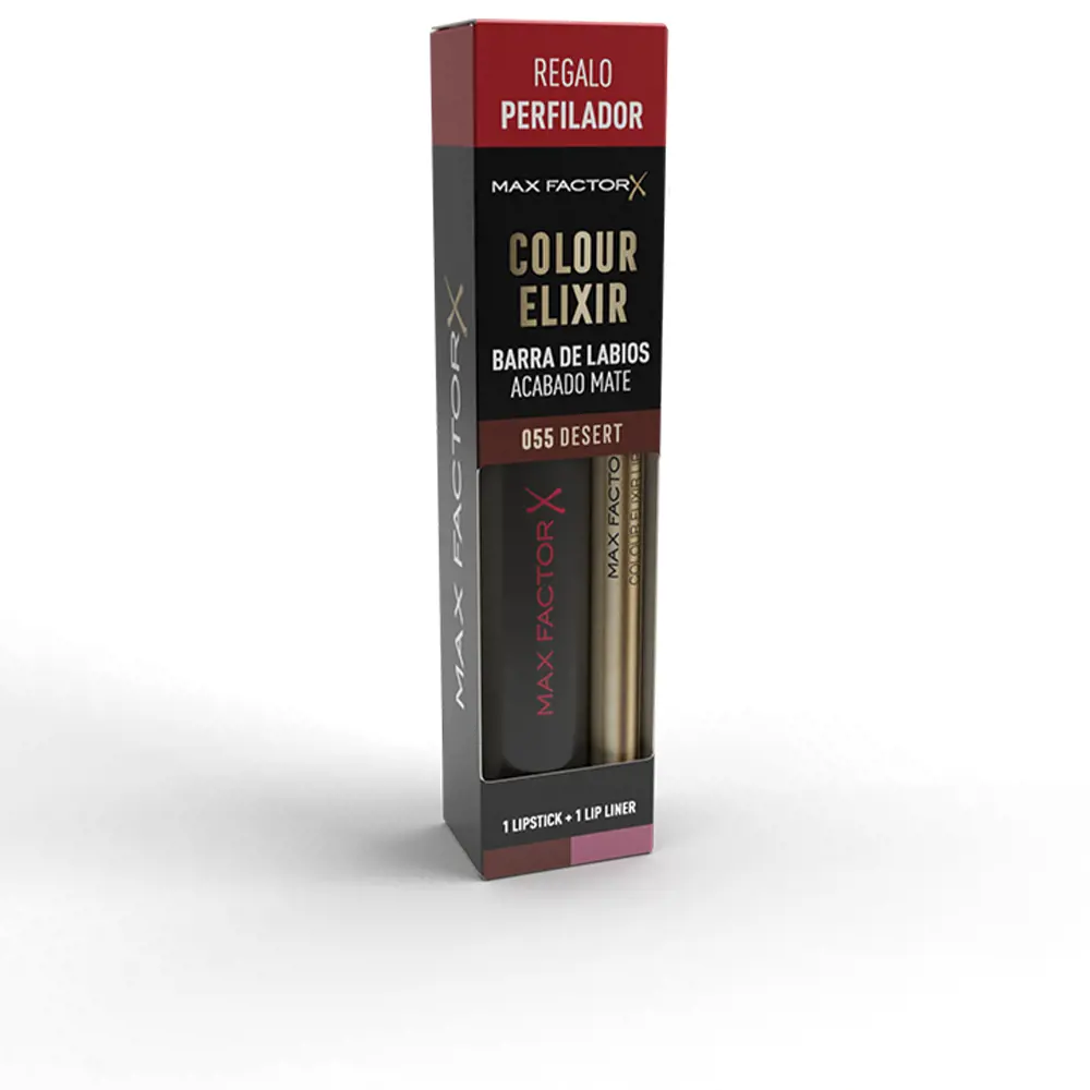 Помада для губ Colour elixir lipliner matte lote Max Factor, цвет 055-Desert, 2 шт.
Помада для губ Colour elixir lipliner matte lote Max Factor, цвет 055-Desert, 2 шт.