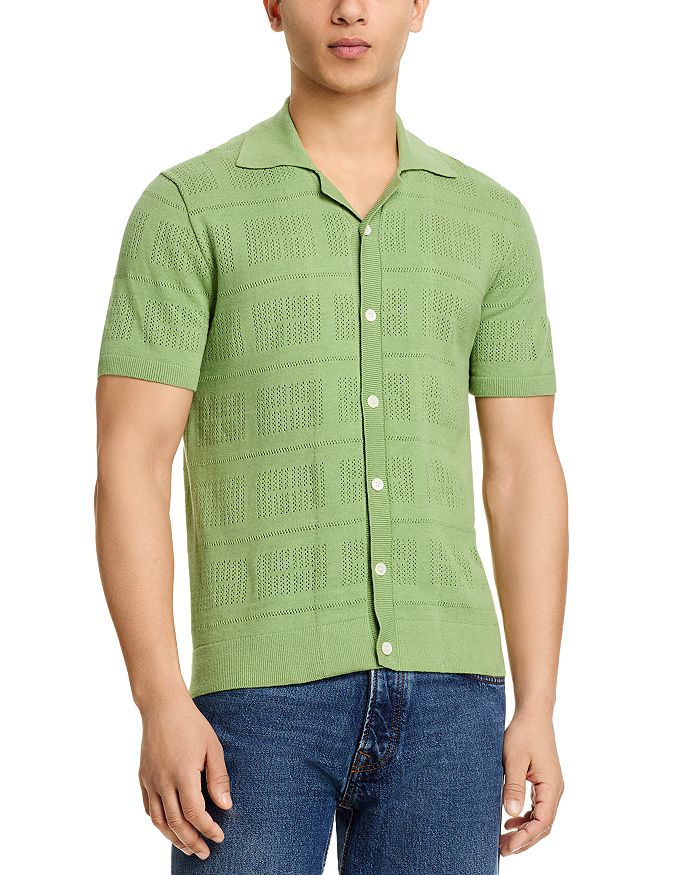 Рубашка с коротким рукавом и вырезом Yates Rails, зеленый
Рубашка с коротким рукавом и вырезом Yates Rails, зеленый