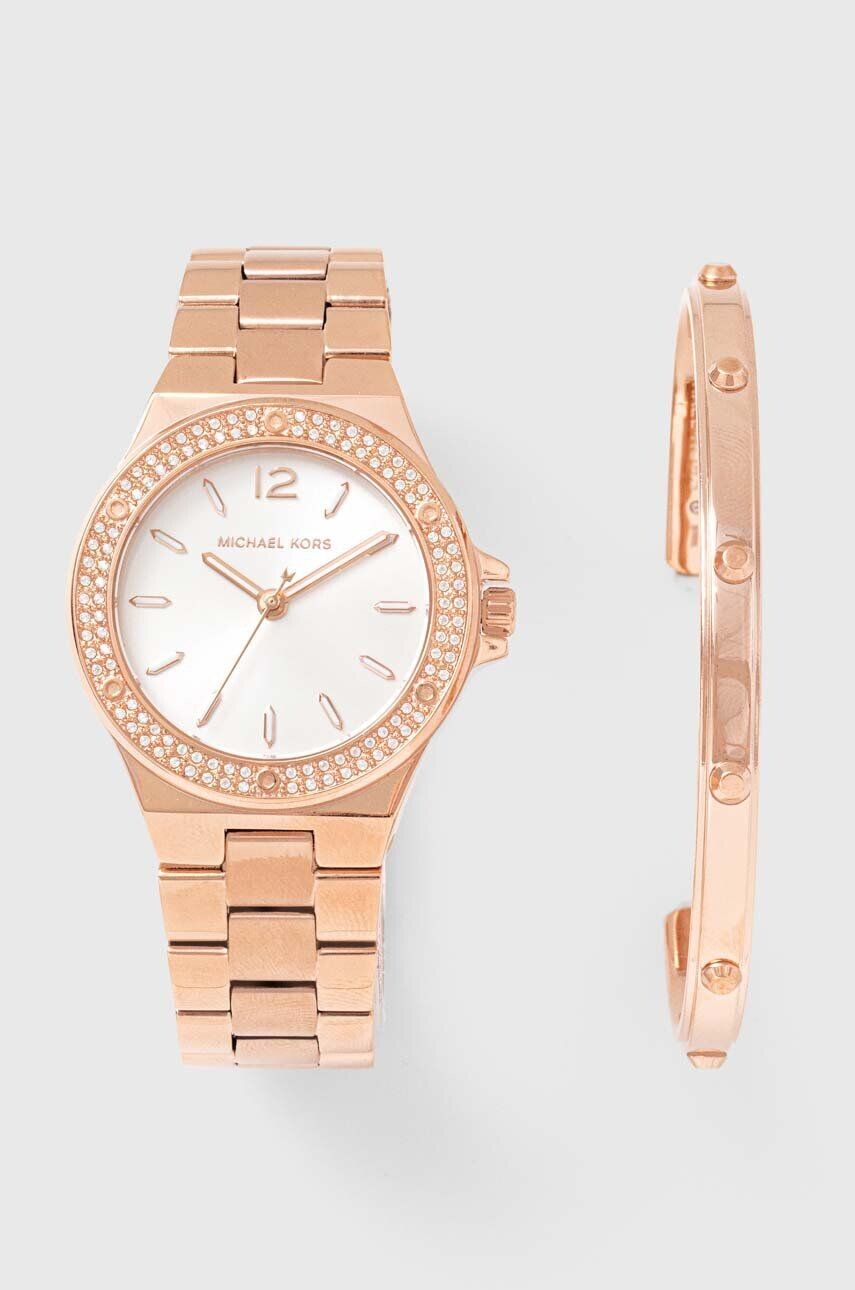 Часы и браслет Michael Kors, золотой
Часы и браслет Michael Kors, золотой