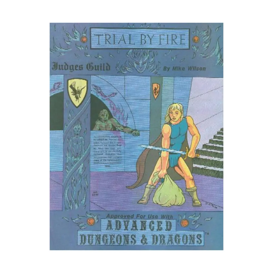 Модуль Trial by Fire, Dungeons & Dragons Fantasy Modules (T - V) (Judges Guild)
Модуль Trial by Fire, Dungeons & Dragons Fantasy Modules (T - V) (Judges Guild)