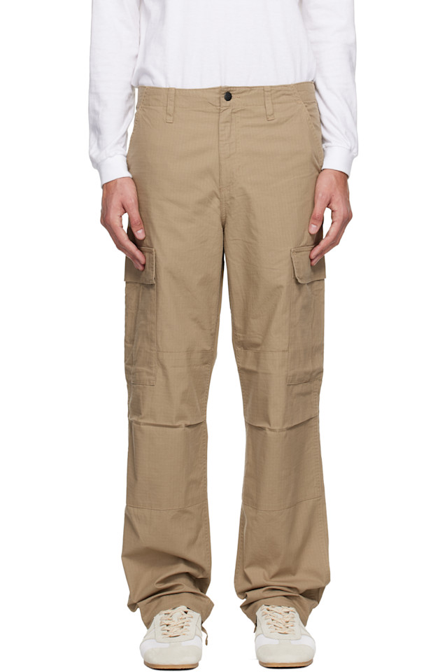 Carhartt Work In Progress Бежевые обычные брюки-карго
Carhartt Work In Progress Бежевые обычные брюки-карго