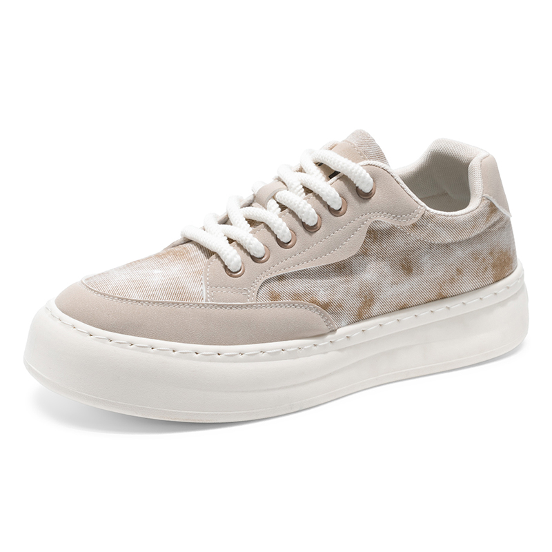 GOBLIN SHARKS 1759 Мужские устойчивые к истиранию скейтерские кроссовки с низким верхом цвета хаки, цвет Khaki 
GOBLIN SHARKS 1759 Мужские устойчивые к истиранию скейтерские кроссовки с низким верхом цвета хаки, цвет Khaki