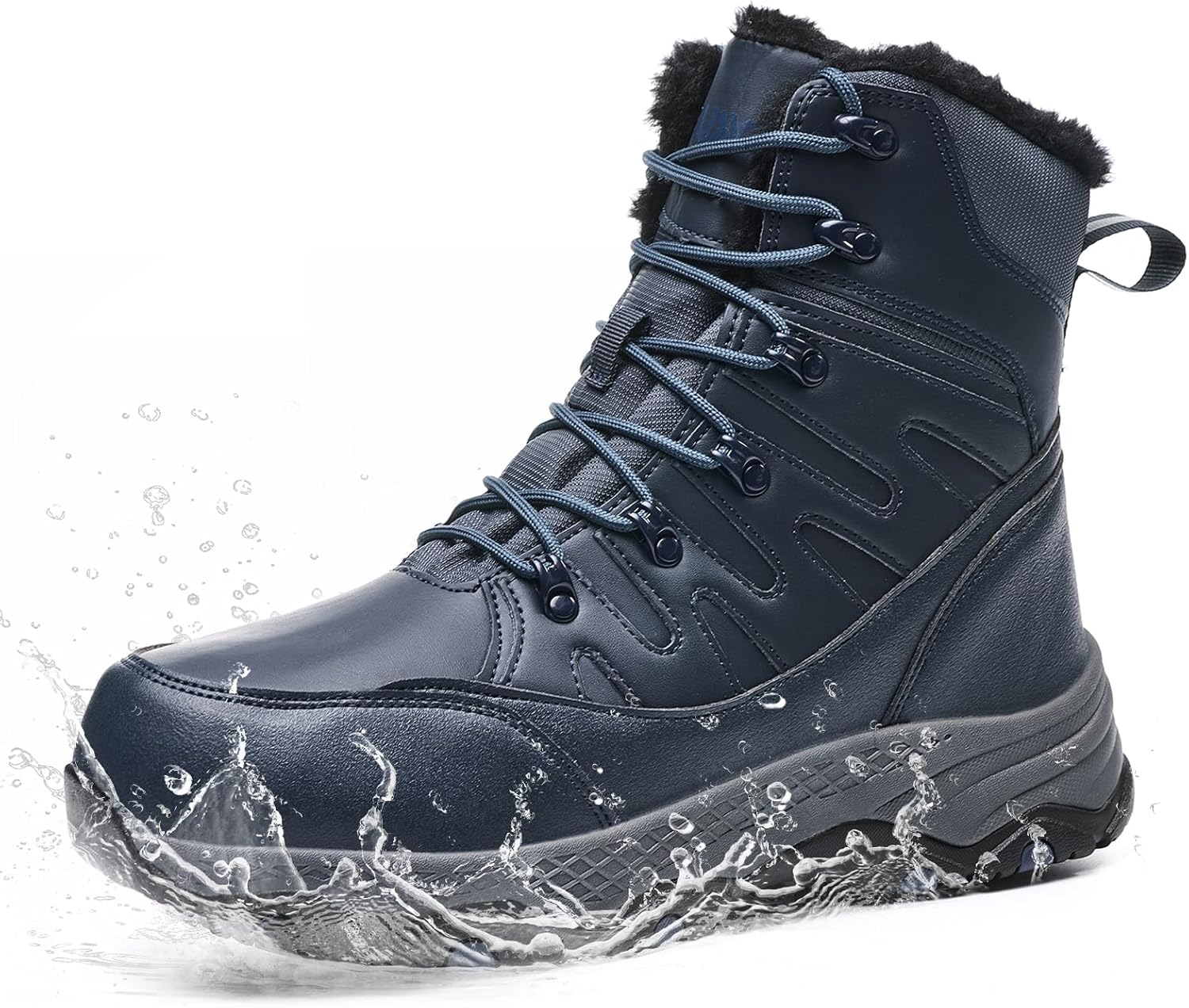 Мужские зимние сапоги для снега, водонепроницаемые, средние по голени, для походов, прочные, с теплой меховой подкладкой, противоскользящие, теплые обувь для альпинизма Suiyfit, голубой
Мужские зимние сапоги для снега, водонепроницаемые, средние по голени, для походов, прочные, с теплой меховой подкладкой, противоскользящие, теплые обувь для альпинизма Suiyfit, голубой