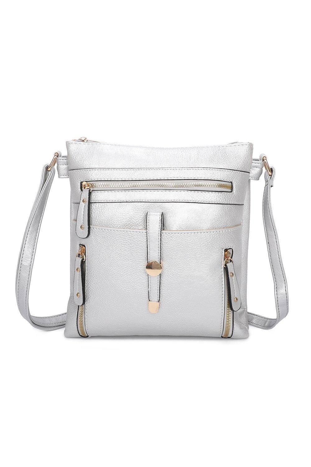 Сумка-мессенджер из искусственной кожи с множеством карманов Madura Fontanella Fashion, серебро, Серый, Сумка-мессенджер из искусственной кожи с множеством карманов Madura Fontanella Fashion, серебро
Сумка-мессенджер из искусственной кожи с множеством карманов Madura Fontanella Fashion, серебро, Серый, Сумка-мессенджер из искусственной кожи с множеством карманов Madura Fontanella Fashion, серебро