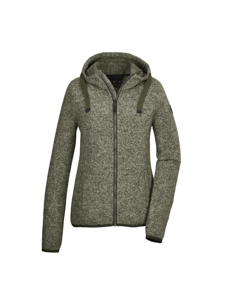Спортивная куртка Killtec Strickfleecejacke mit Kapuze, зеленый 
Спортивная куртка Killtec Strickfleecejacke mit Kapuze, зеленый
