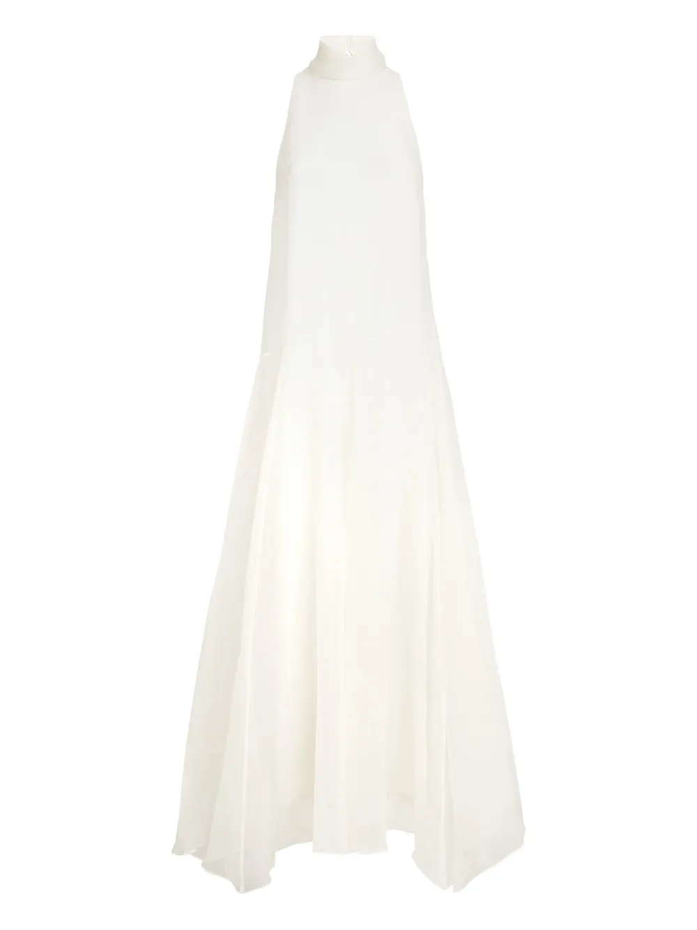 Платье макси с высоким воротником Brunello Cucinelli, нейтральный
Платье макси с высоким воротником Brunello Cucinelli, нейтральный