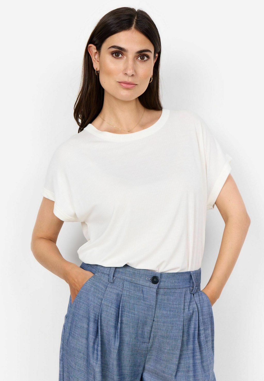 Базовая футболка SC-PETRA 3 Soyaconcept, белый
Базовая футболка SC-PETRA 3 Soyaconcept, белый