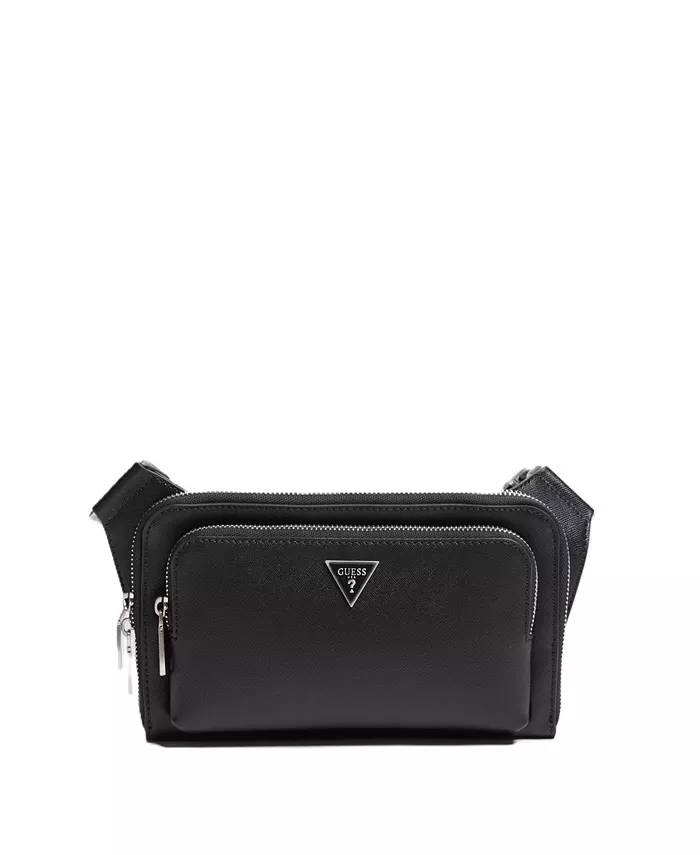 Мужская поясная сумка Milano с передним карманом GUESS
Мужская поясная сумка Milano с передним карманом GUESS