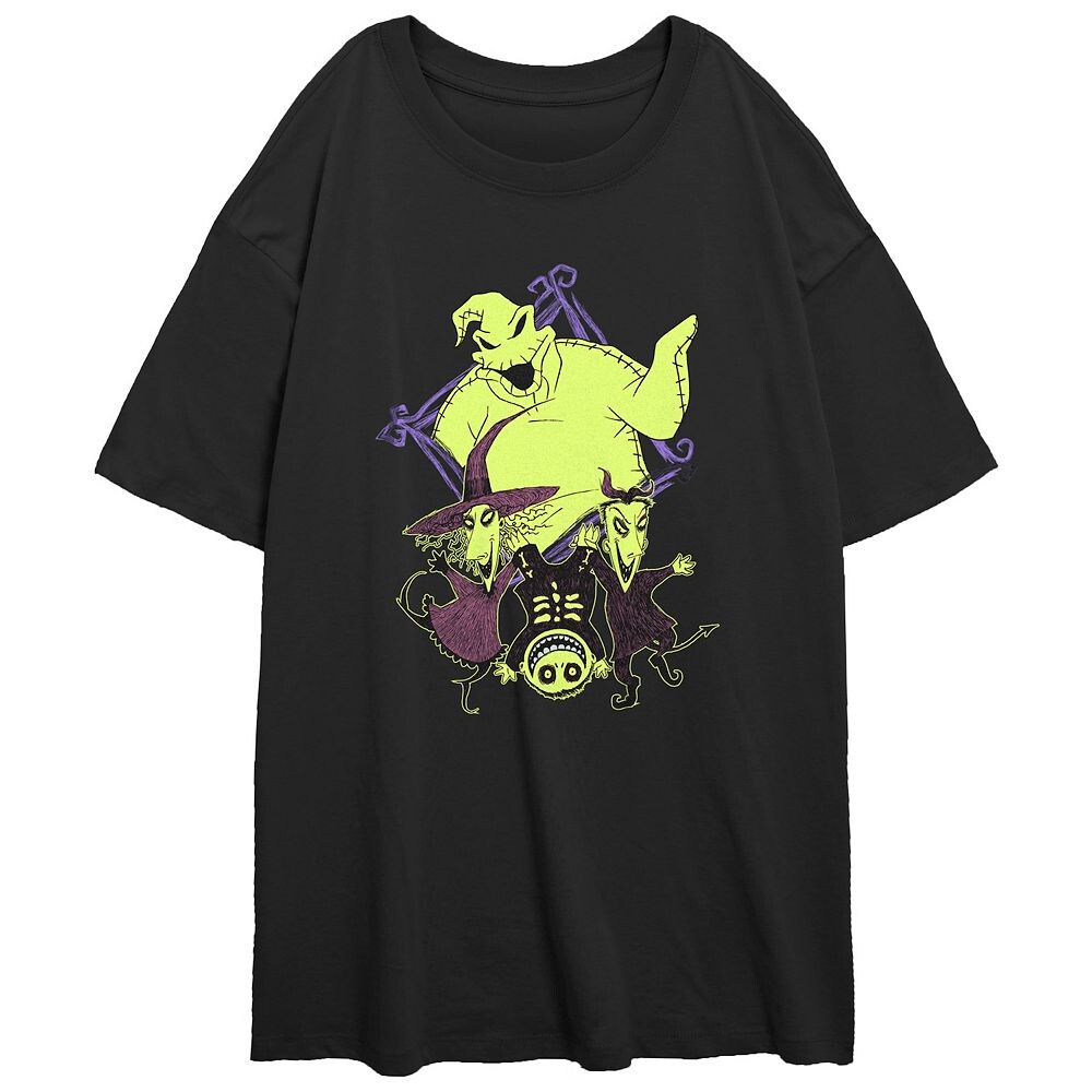 Огромная футболка с рисунком для юниоров Oogie Boogie Crew Disney's «Кошмар перед Рождеством», черный
Огромная футболка с рисунком для юниоров Oogie Boogie Crew Disney's «Кошмар перед Рождеством», черный