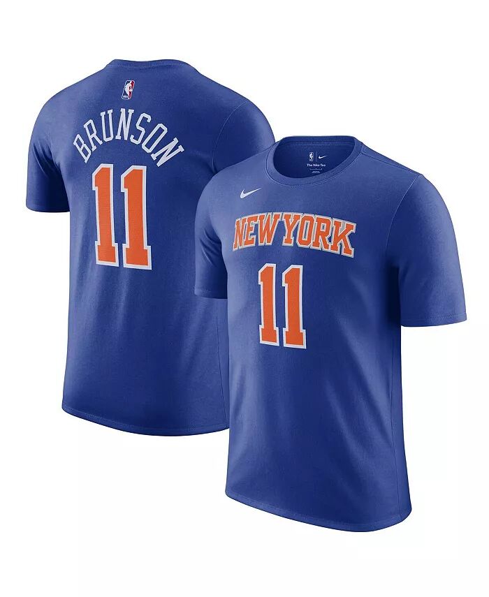 Мужская футболка Jalen Brunson Blue New York Knicks Icon Edition с именем и номером Nike
Мужская футболка Jalen Brunson Blue New York Knicks Icon Edition с именем и номером Nike