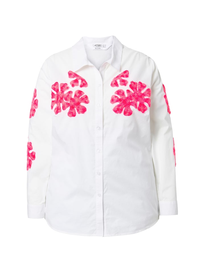 Блузка-рубашка белоснежного цвета Angel of Style
Блузка-рубашка белоснежного цвета Angel of Style