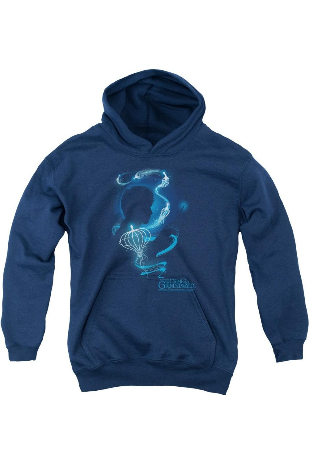 Фантастические твари 2 худи с силуэтом Ньюта для подростков Gildan, темно-синий
Фантастические твари 2 худи с силуэтом Ньюта для подростков Gildan, темно-синий