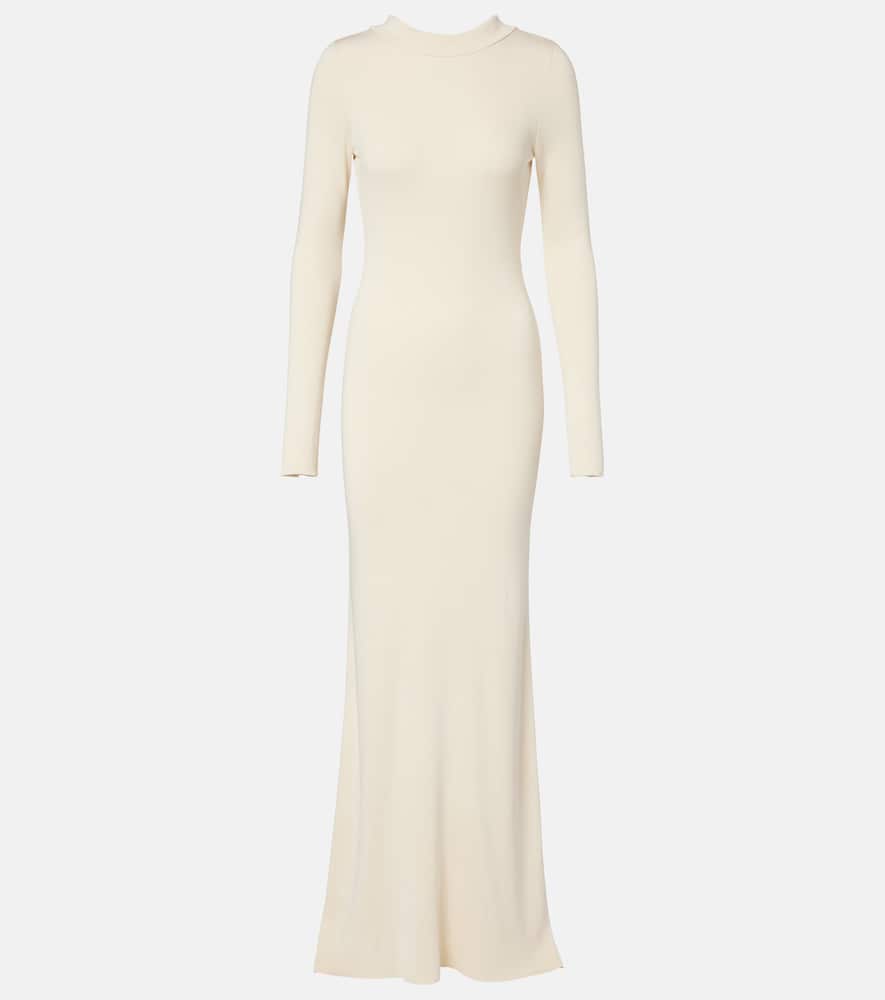 Элоуэн платье макси из смесового шелка с открытой спиной Aya Muse, Off White
Элоуэн платье макси из смесового шелка с открытой спиной Aya Muse, Off White