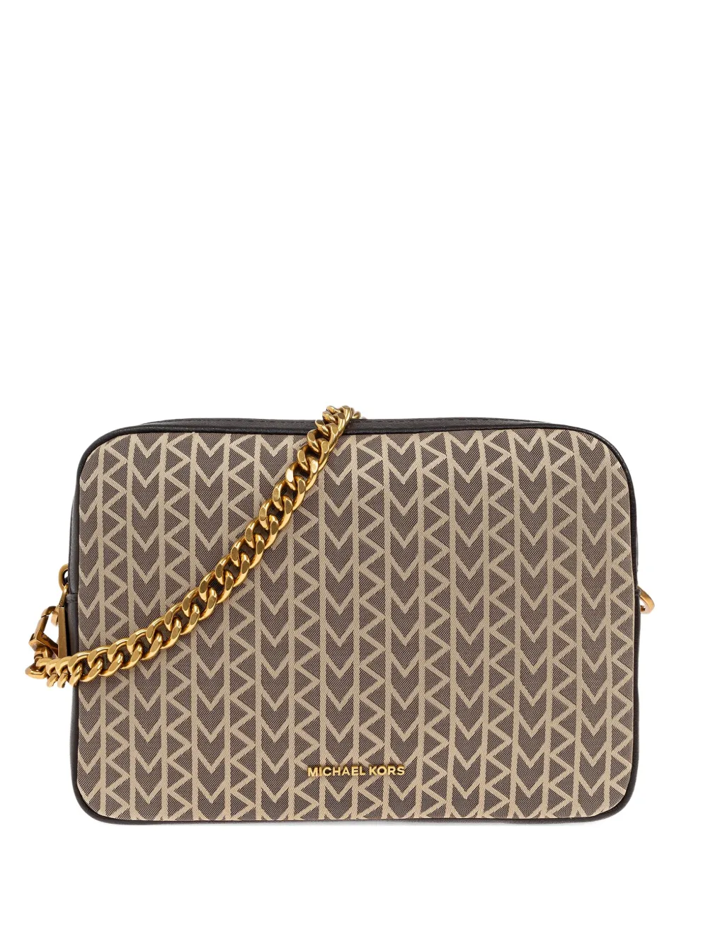 Сумка на плечо с узором шеврон Michael Michael Kors, нейтральный
Сумка на плечо с узором шеврон Michael Michael Kors, нейтральный