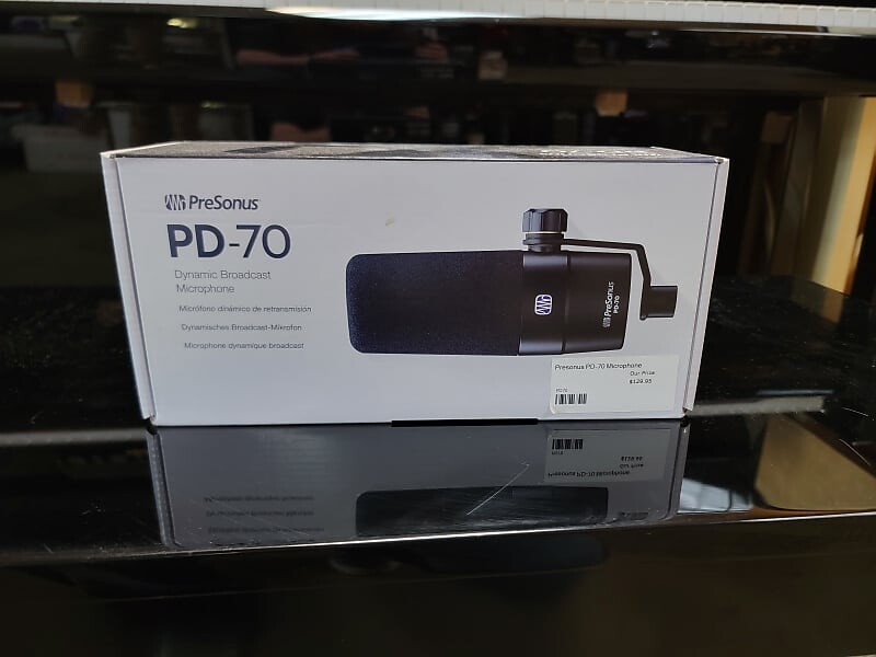 Динамический микрофон PreSonus PD-70 Cardioid Broadcast Dynamic Microphone
Динамический микрофон PreSonus PD-70 Cardioid Broadcast Dynamic Microphone