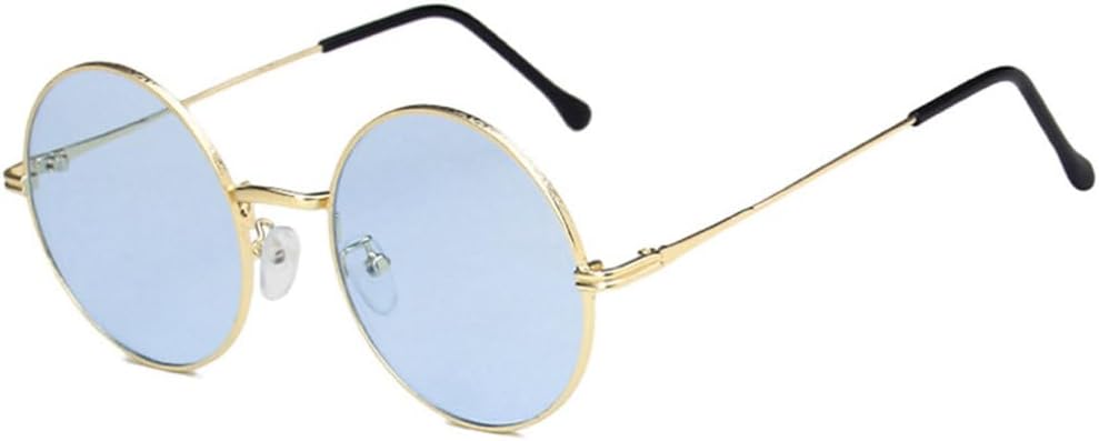 Модные круглые женские солнцезащитные очки в ретро-металлической оправе с прозрачными линзами цвета океана; мужские солнцезащитные очки в стиле панк с градиентным переходом цвета, защита от ультрафиолета UV400 generic, Golden Blue
Модные круглые женские солнцезащитные очки в ретро-металлической оправе с прозрачными линзами цвета океана; мужские солнцезащитные очки в стиле панк с градиентным переходом цвета, защита от ультрафиолета UV400 generic, Golden Blue