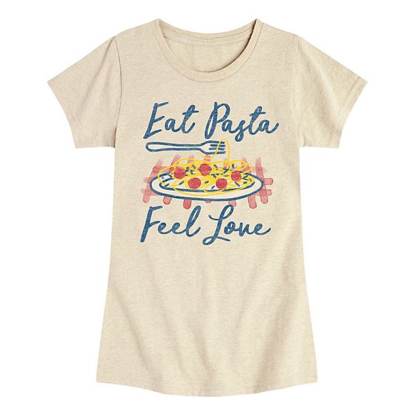 Футболка с принтом для девочек 7-16 лет eat pasta feel love Licensed Character, Beige
Футболка с принтом для девочек 7-16 лет eat pasta feel love Licensed Character, Beige