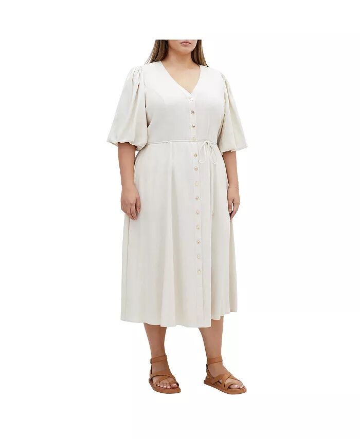 Платье Далия размера плюс CITY CHIC, коричневый/бежевый
Платье Далия размера плюс CITY CHIC, коричневый/бежевый