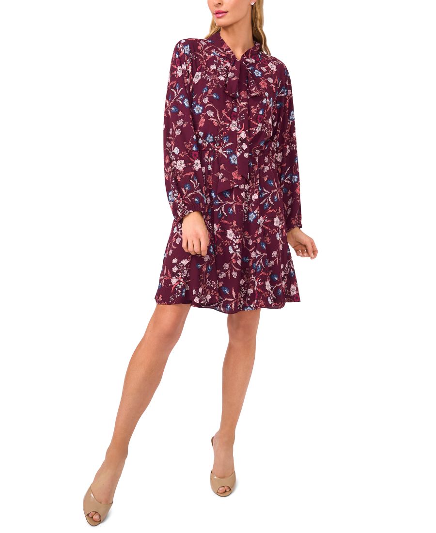 Женское длинное платье с рукавами-баллонами CeCe, Potent Purple
Женское длинное платье с рукавами-баллонами CeCe, Potent Purple