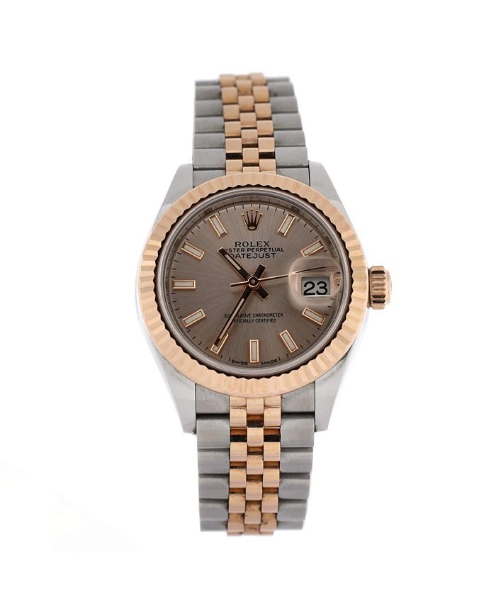 Часы Oyster Perpetual Datejust Automatic из нержавеющей стали и розового золота 28 мм Pre-Owned Rolex, золотой
Часы Oyster Perpetual Datejust Automatic из нержавеющей стали и розового золота 28 мм Pre-Owned Rolex, золотой