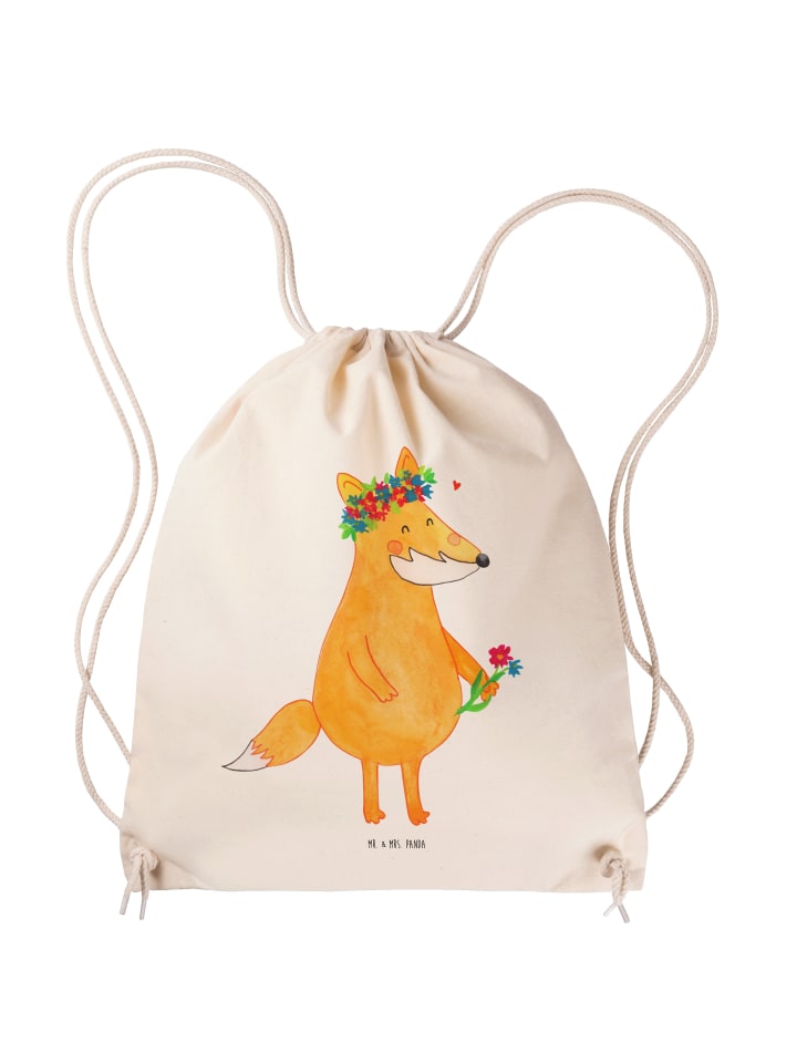 Mr. & Mrs. Panda Сумка на завязках с изображением лисы и цветов, без надписи, кремового цвета
Mr. & Mrs. Panda Сумка на завязках с изображением лисы и цветов, без надписи, кремового цвета