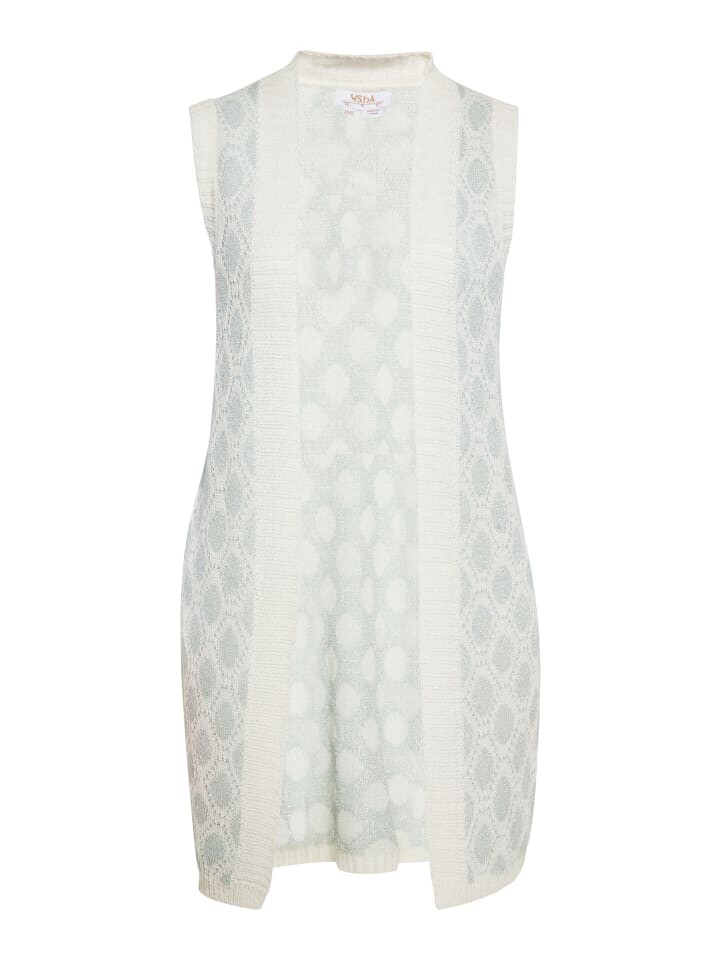 Свитер-жилет usha FESTIVAL, цвет weiss hellblau
Свитер-жилет usha FESTIVAL, цвет weiss hellblau