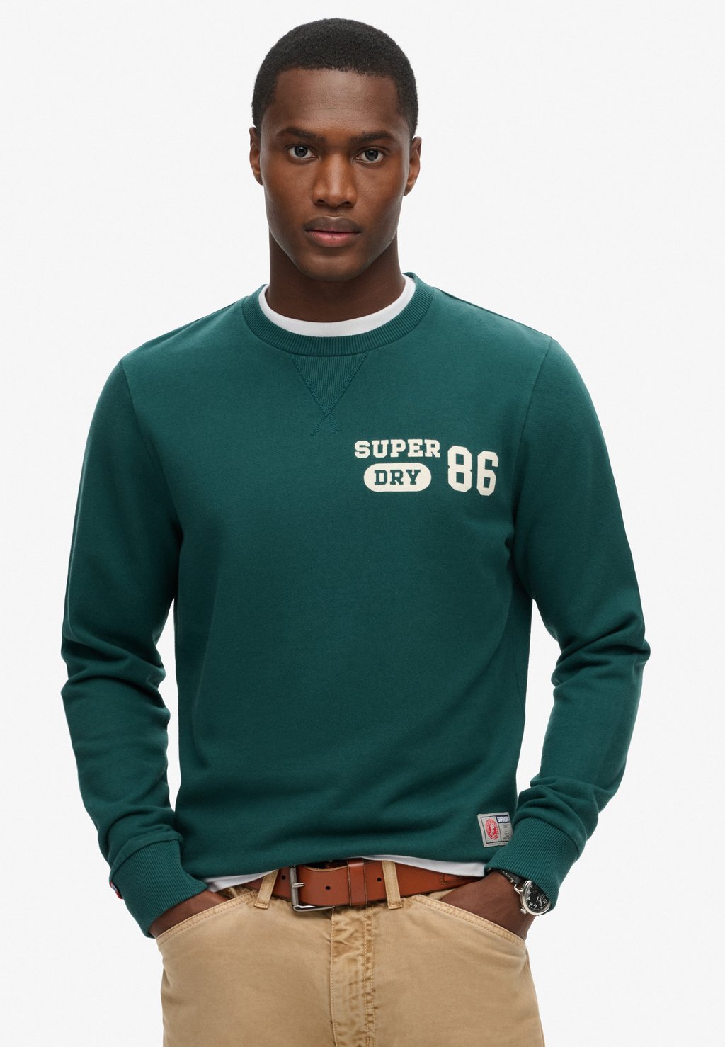 Толстовка ATHLETIC Superdry, зеленый
Толстовка ATHLETIC Superdry, зеленый