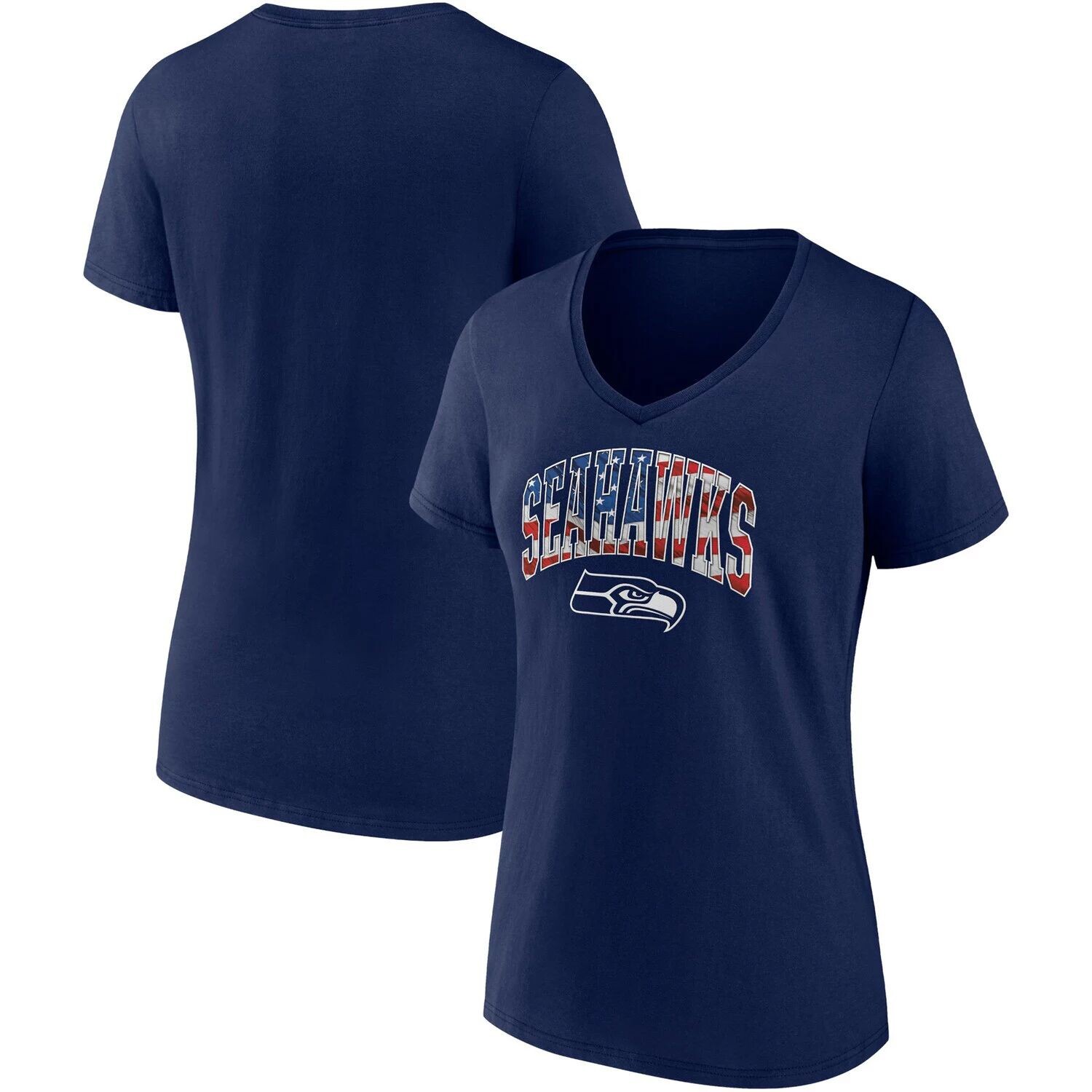 Женская футболка Fanatics с фирменным логотипом College Seattle Seahawks Team Banner Wave с v-образным вырезом Fanatics
Женская футболка Fanatics с фирменным логотипом College Seattle Seahawks Team Banner Wave с v-образным вырезом Fanatics