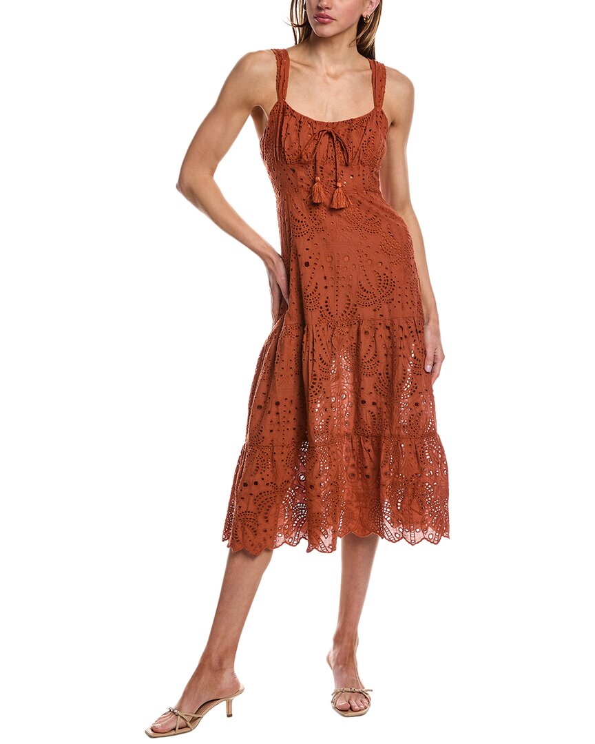 Jacquie the Label Платье миди Donna, оранжевый
Jacquie the Label Платье миди Donna, оранжевый