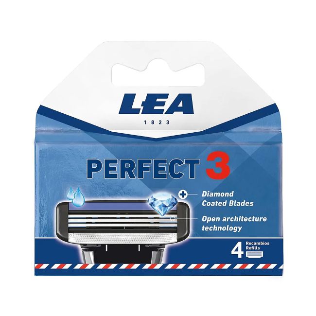Идеальные сменные бритвенные головки с тремя лезвиями (4 шт.) Lea
Идеальные сменные бритвенные головки с тремя лезвиями (4 шт.) Lea
