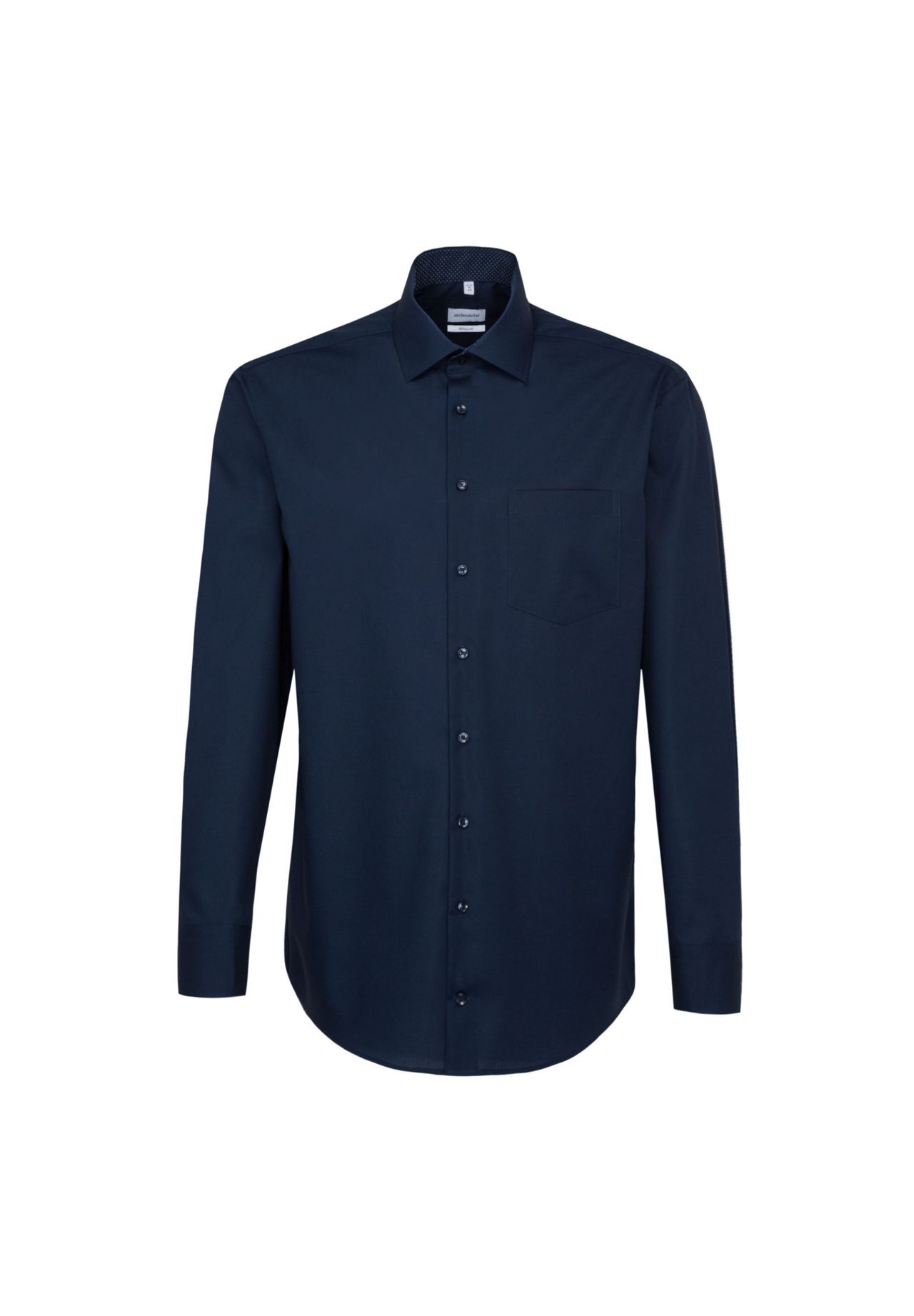 Обычная деловая рубашка Seidensticker, цвет Dunkelblau (0019)
Обычная деловая рубашка Seidensticker, цвет Dunkelblau (0019)