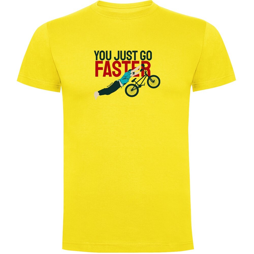 Футболка Kruskis Go Faster, желтый 
Футболка Kruskis Go Faster, желтый