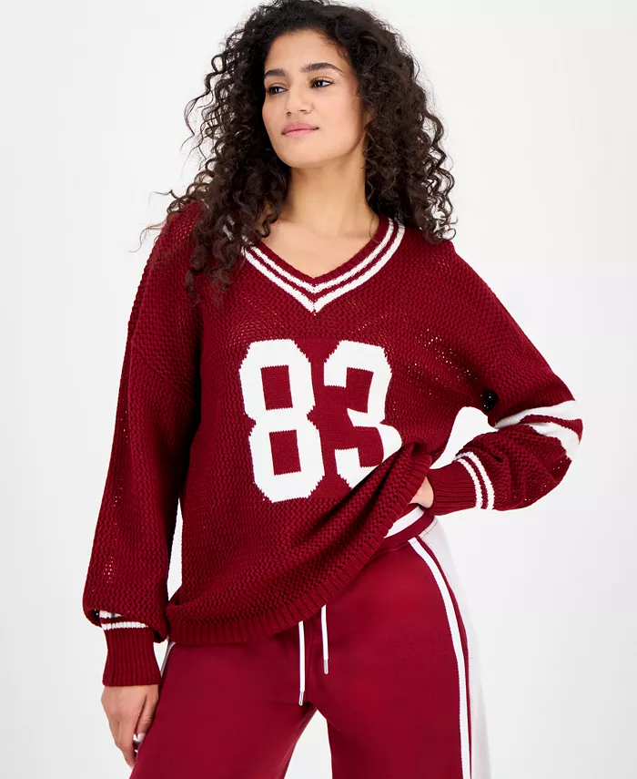 Длинный свитер открытой вязки для юниоров Madden Girl, красный
Длинный свитер открытой вязки для юниоров Madden Girl, красный