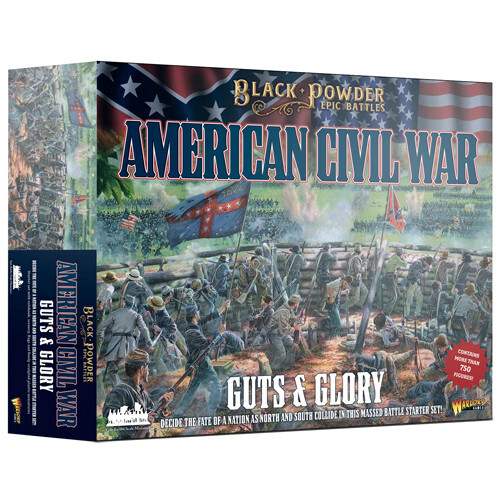 Миниатюра Warlord Games Black Powder Epic Battles: ACW - Guts & Glory Starter Set
Миниатюра Warlord Games Black Powder Epic Battles: ACW - Guts & Glory Starter Set