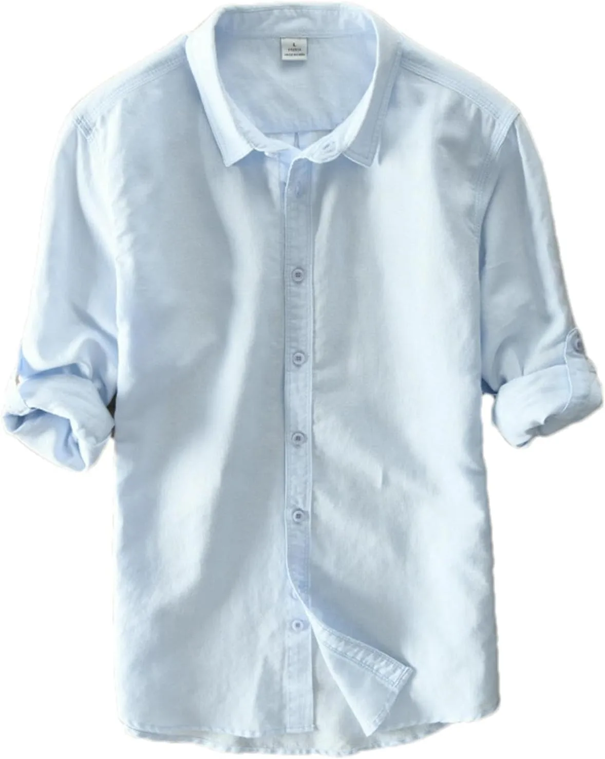 Мужская весенне-осенняя рубашка с длинным рукавом из хлопка и льна GaoLeAve
Мужская весенне-осенняя рубашка с длинным рукавом из хлопка и льна GaoLeAve