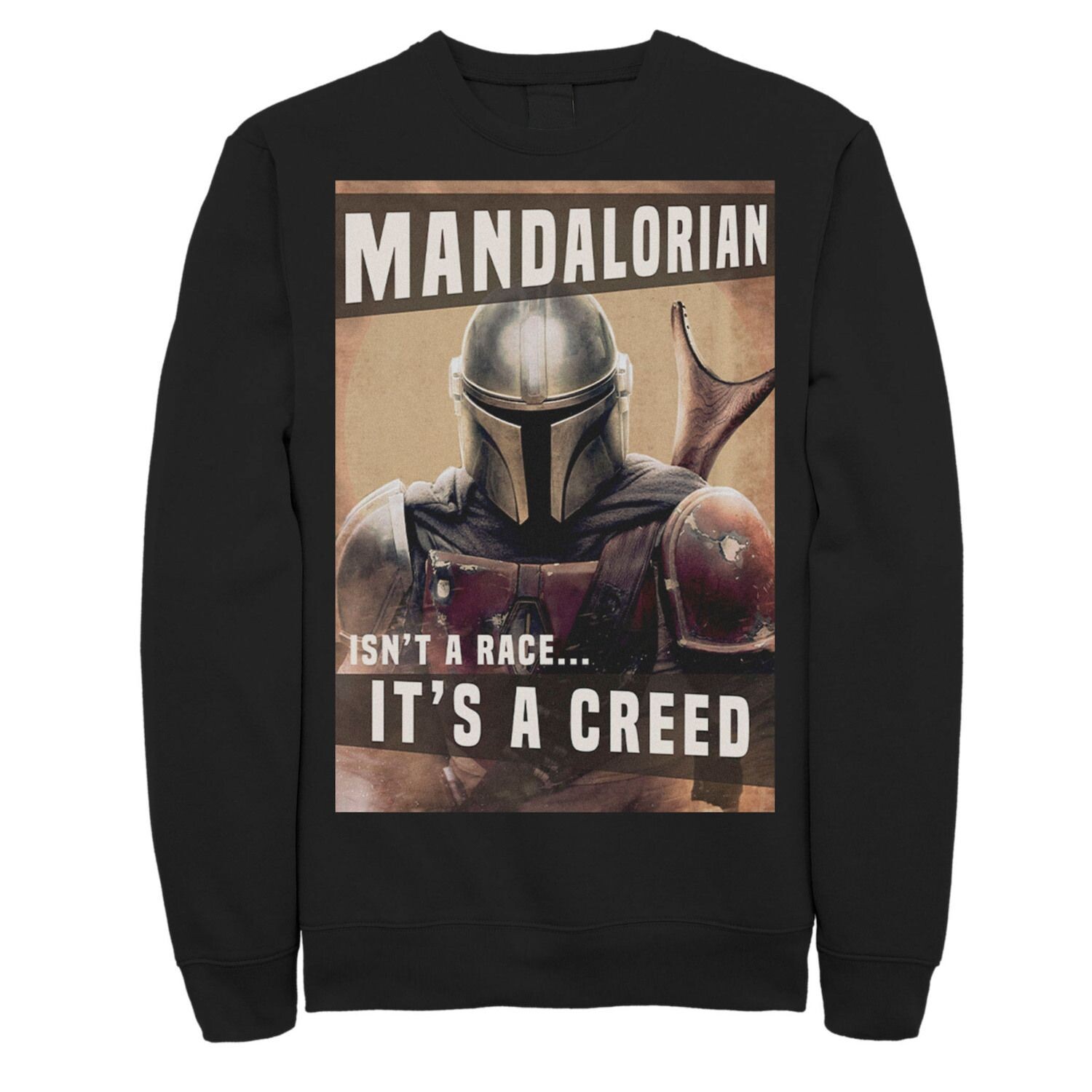 Мужской свитшот The Mandalorian It Is not A Race It’s A Creed Star Wars 
Мужской свитшот The Mandalorian It Is not A Race It’s A Creed Star Wars