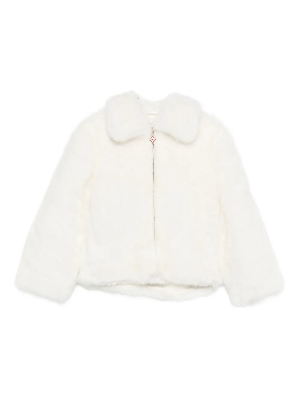 Куртка на молнии из искусственного меха Casablanca, белый
Куртка на молнии из искусственного меха Casablanca, белый