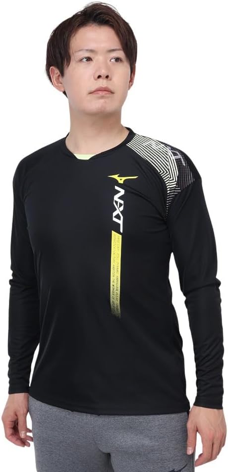 Волейбольная тренировочная толстовка Mizuno N-XT, с длинным рукавом, стандартный крой, Mizuno Move Tech V2MAA511, черный/зеленый
Волейбольная тренировочная толстовка Mizuno N-XT, с длинным рукавом, стандартный крой, Mizuno Move Tech V2MAA511, черный/зеленый