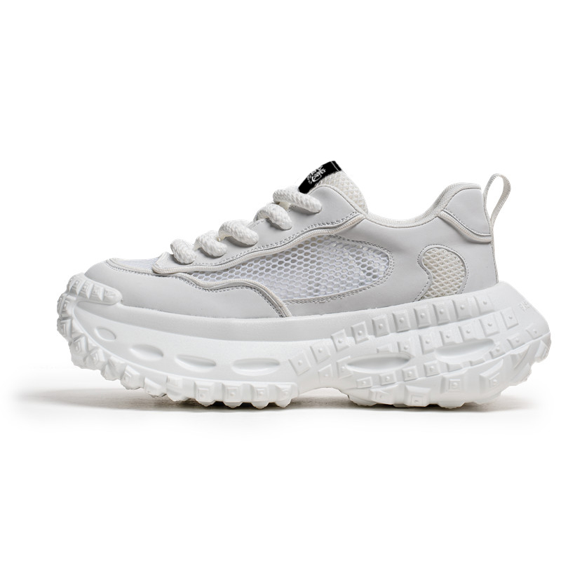 Jinho Мужские белые низкие массивные кроссовки, цвет White
Jinho Мужские белые низкие массивные кроссовки, цвет White