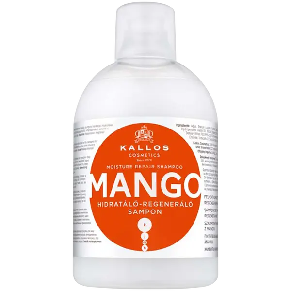 Восстанавливающий шампунь для волос, 1000 мл Kallos Mango
Восстанавливающий шампунь для волос, 1000 мл Kallos Mango