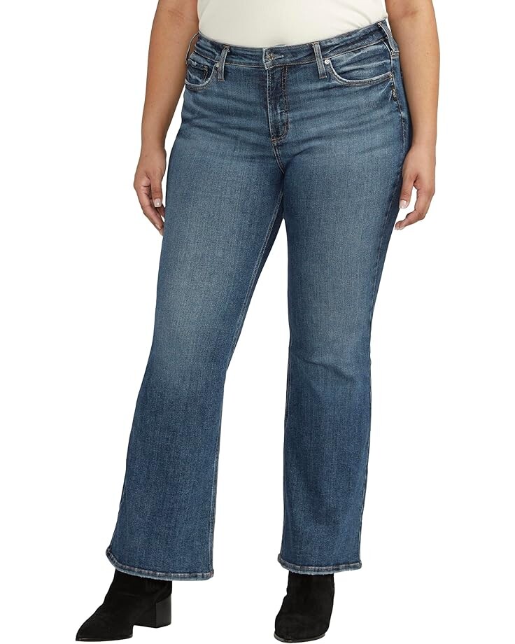 Джинсы Silver Jeans Co. Plus Size Most Wanted Mid Rise Flare W63815EAE369, цвет Indigo
Джинсы Silver Jeans Co. Plus Size Most Wanted Mid Rise Flare W63815EAE369, цвет Indigo