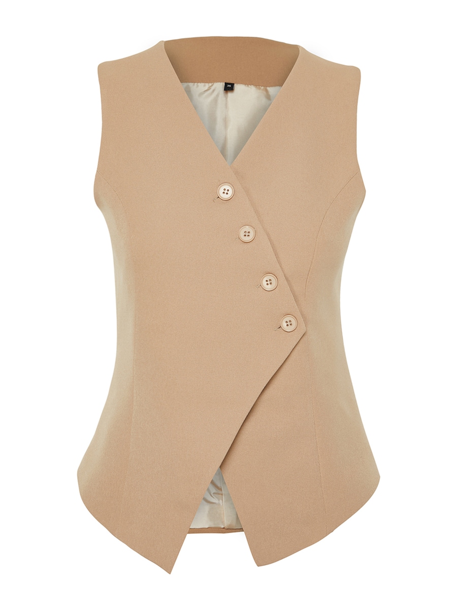 Костюмный жилет Trendyol, бежевый
Костюмный жилет Trendyol, бежевый