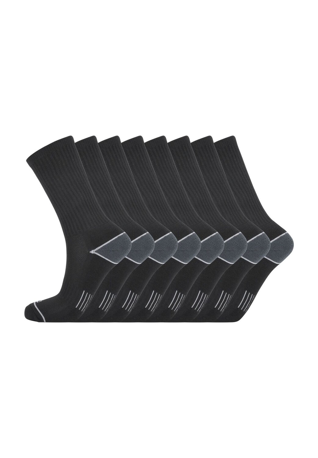 Набор из 8 дышащих носков Hoope ENDURANCE, черный
Набор из 8 дышащих носков Hoope ENDURANCE, черный