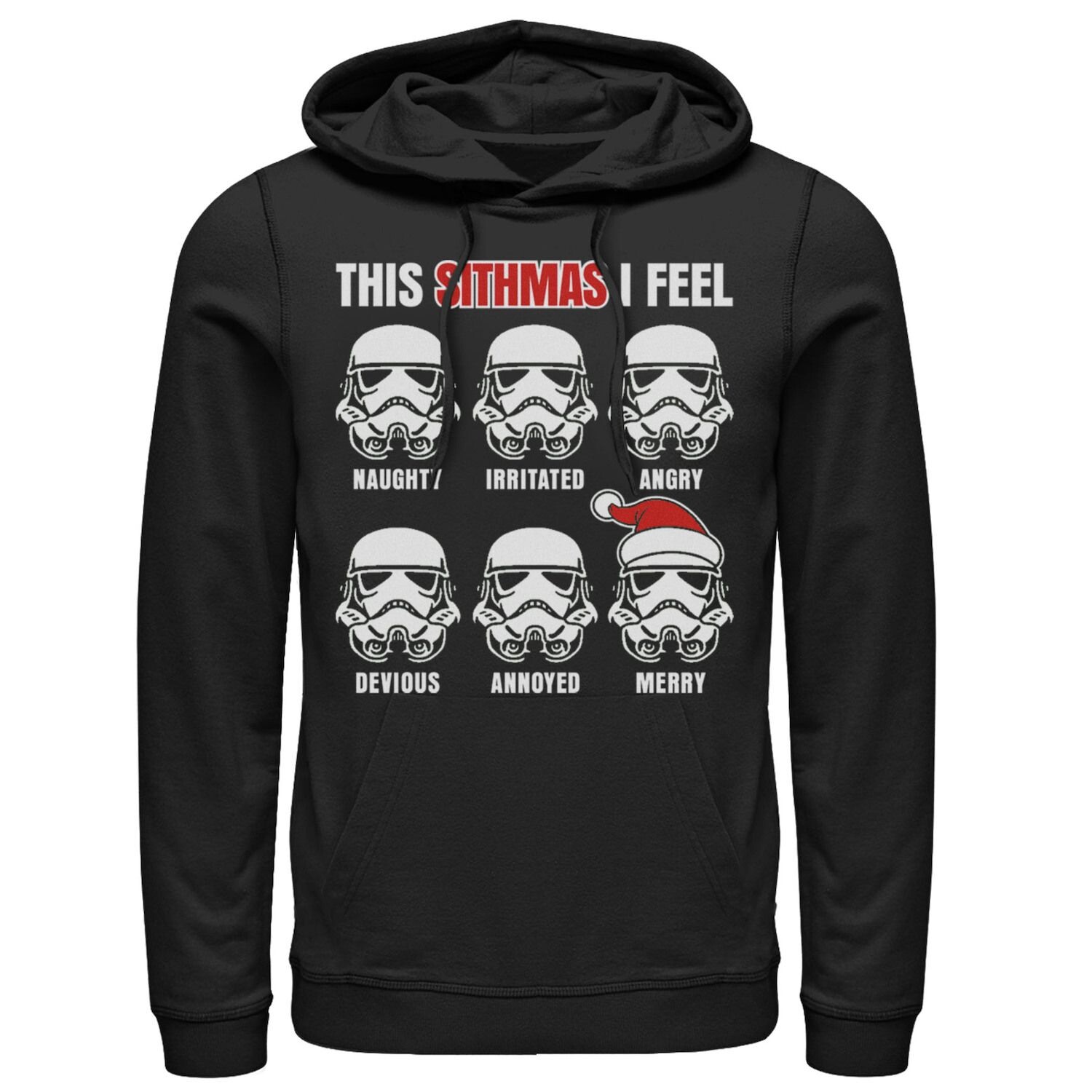 Мужская рождественская толстовка Stormtrooper Sithmas Emotions Star Wars
Мужская рождественская толстовка Stormtrooper Sithmas Emotions Star Wars