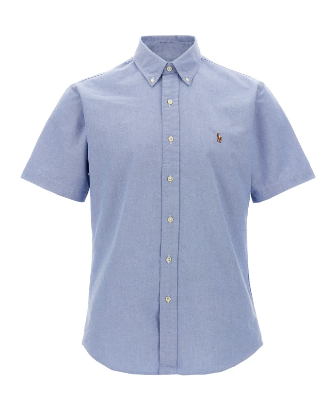 Рубашка с вышитым логотипом Polo Ralph Lauren, синий
Рубашка с вышитым логотипом Polo Ralph Lauren, синий