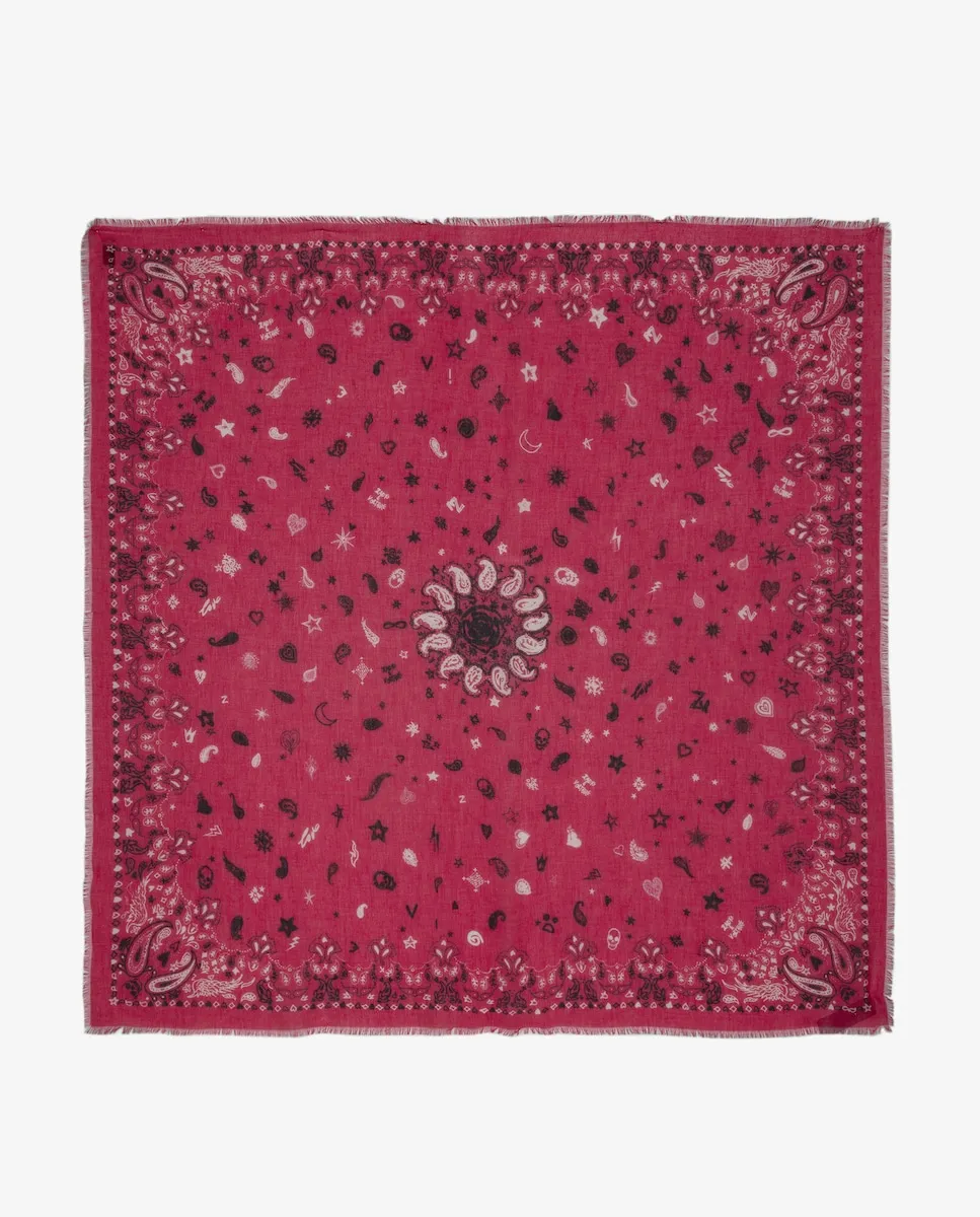 Женский темно-розовый шарф Maddie Zadig & Voltaire, красный
Женский темно-розовый шарф Maddie Zadig & Voltaire, красный