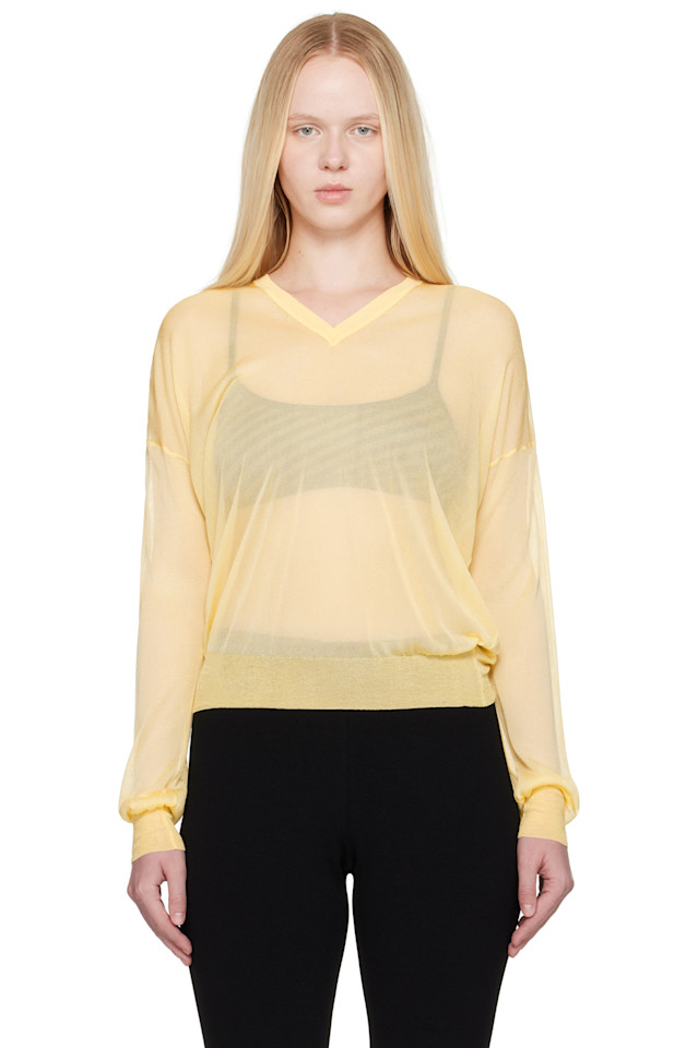 Свитер Mary Paloma Wool, желтый
Свитер Mary Paloma Wool, желтый