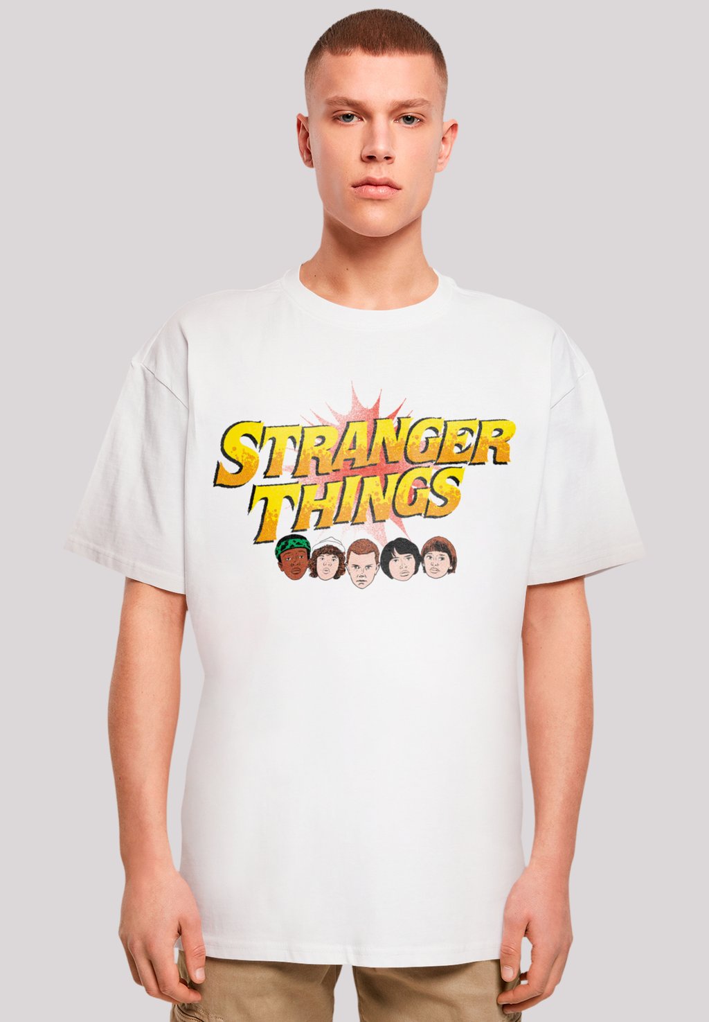Футболка с принтом STRANGER THINGS COMIC HEADS NETFLIX TV SERIES F4NT4STIC, белый
Футболка с принтом STRANGER THINGS COMIC HEADS NETFLIX TV SERIES F4NT4STIC, белый