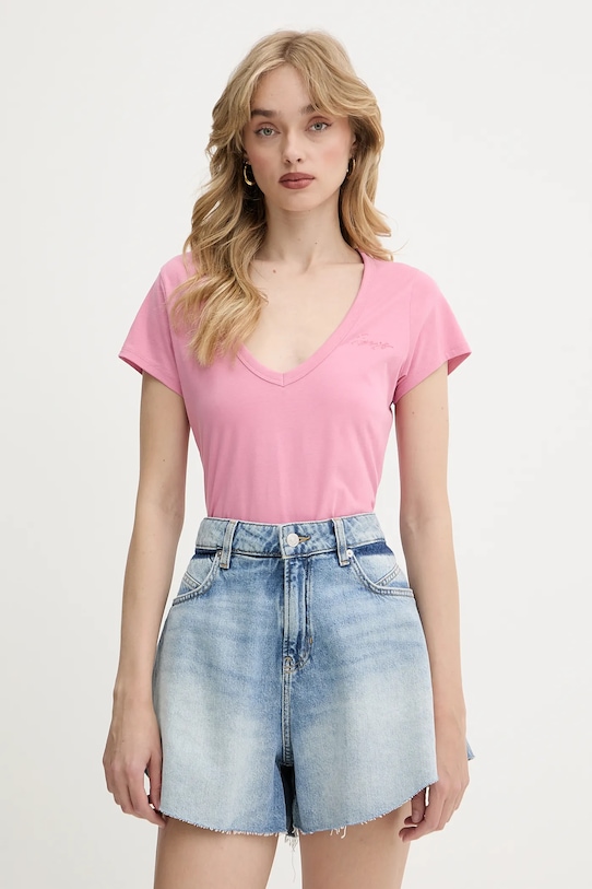 Хлопковая футболка Boss Orange, розовый
Хлопковая футболка Boss Orange, розовый