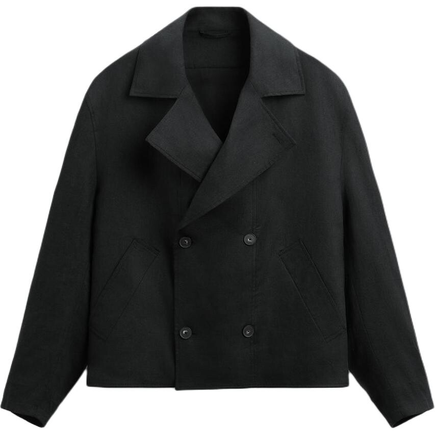 Тренчкот мужской черный Zara, черный
Тренчкот мужской черный Zara, черный